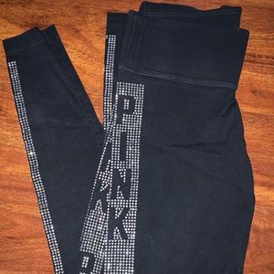 PINK leggings, Small